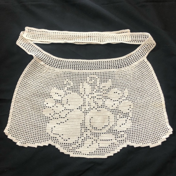 VINTAGE Handmade Kid’s Apron - Picture 1 of 9